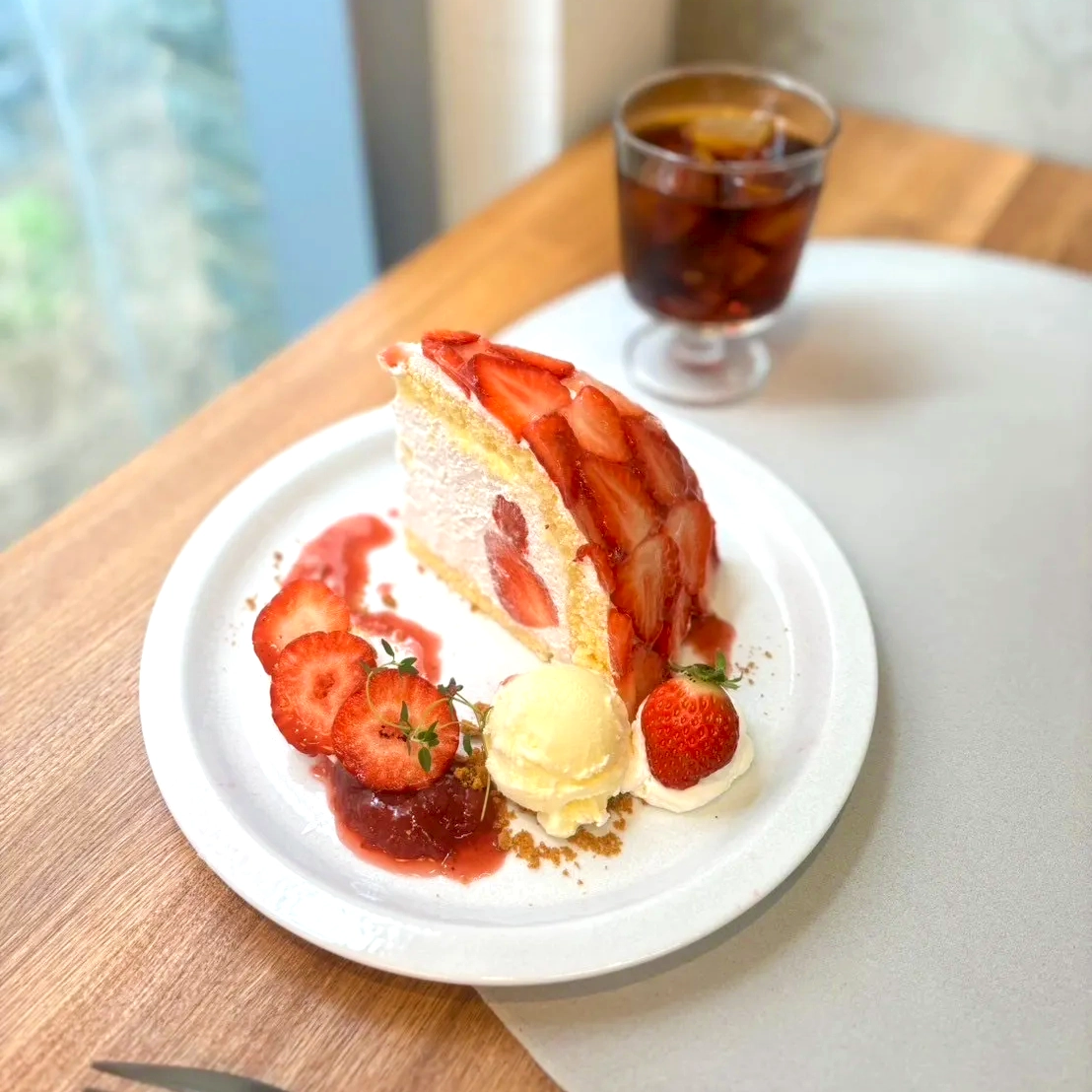 店内のOPENの看板写真